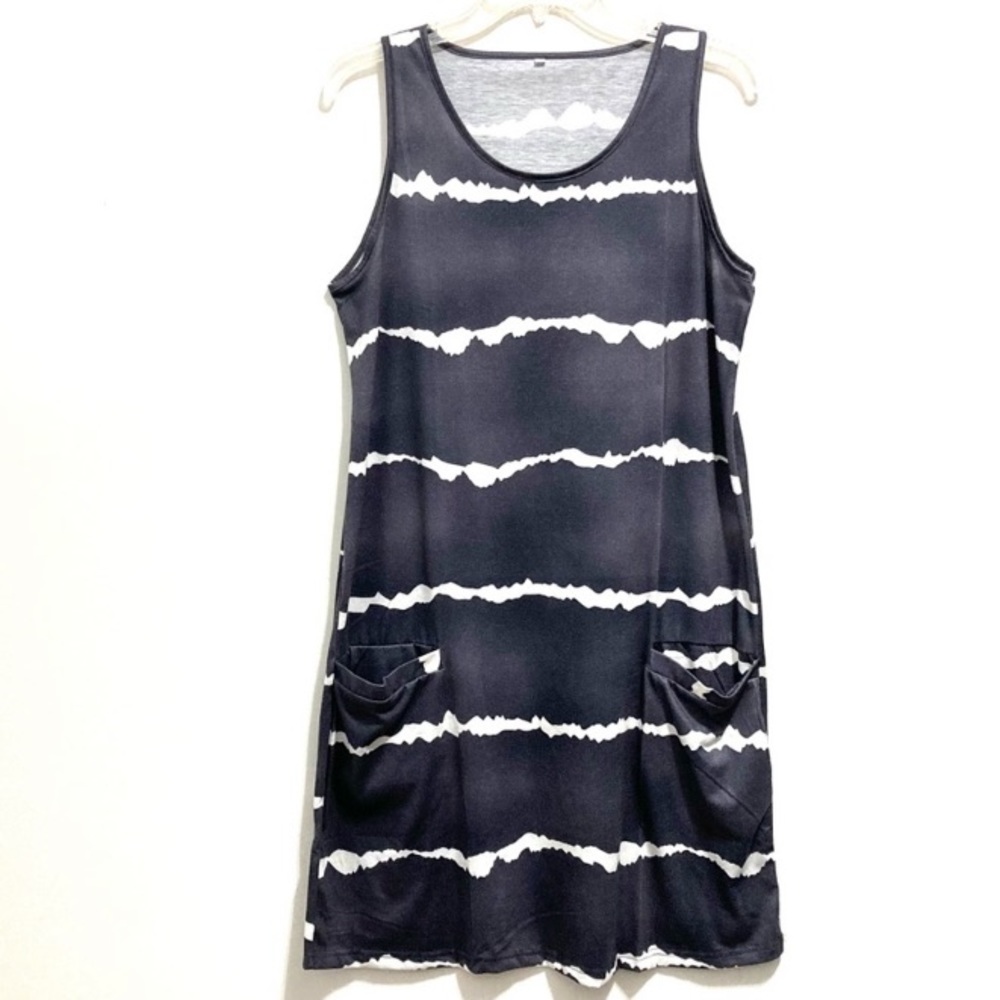 Summer Dress Beach Swimsuit Coverup, size Large (8-10)